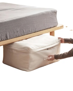Entreprise de fabrication de matériel de toile Couleur naturelle Sac de rangement en toile écologique pour couette et vêtements du Viet Nam - Product Image 1