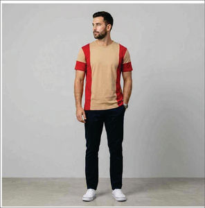 รับผลิตเสื้อยืด OEM/ODM สกรีนโลโก้ เสื้อยืดผู้ชายทรงโอเวอร์ไซส์ ผ้าคอตตอนหนา 100% เสื้อยืดแขนยาว แฟชั่น - Product Image 1