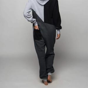 Pyjamas Onesies surdimensionnés pour adultes, unisexes, en polaire douce, vêtements de nuit d'hiver, dessin animé animalier, à capuche, pour la détente, vente en gros, directement de l'usine, OEM - Product Image 5