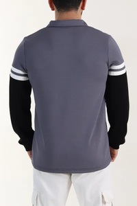 เสื้อสเวตเชิ้ตผู้ชาย คอโอ แขนยาว ผ้าฝ้ายฟลีซ 100% ปักลาย แห้งเร็ว น้ำหนักผ้า 160 กรัม ป้องกันการหดตัว เหมาะสำหรับฤดูหนาว - Product Image 4