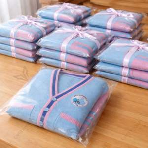 Nouveau design personnalisé – Cardigan en tricot brodé pied-de-poule Jack and Jill of America 1938 – Accessoires universitaires grecs - Product Image 6