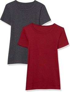Camiseta de Mujer, Ajustada, Informal, de Punto, con Spandex y Algodón, Suave, Transpirable, Cuello Redondo, Manga Corta, Ecológica, de Secado Rápido, con Estampado Tie-Dye - Product Image 1