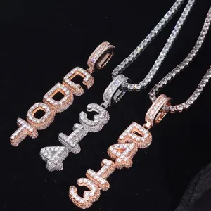 Collier avec pendentif en diamant personnalisé de qualité supérieure pour un usage quotidien, des fêtes et des occasions formelles, bijoux unisexes disponibles à un prix abordable - Product Image 5