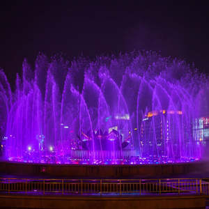 Fontaines et décorations de jardin modernes Horticlub pour l'extérieur avec jets d'eau dansants musicaux et lumières LED, durée de vie supérieure à 10 ans - Product Image 5