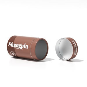 Eco-Friendly Composite <b>Canister</b> with Tin Lid Food Grade Kraft Paper Tube Custom Print for <b>Tea</b> Coffee Brands - Product Image 6