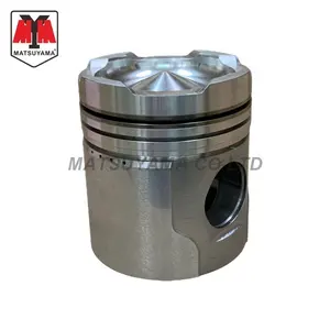 6128312140 6128-31-2140 Piston Set for Komatsu Construction Machinery D355A-5 Diesel Engine S6D155 SA6D155-4