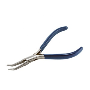 Pince à bec long de précision en acier inoxydable pour la fabrication de bijoux, la création de perles et le tressage de fils - Product Image 2