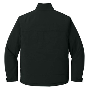 Veste de travail d'hiver pour homme avec fermeture éclair, en toile respirante, personnalisable, épaisse, style ouvrier - Product Image 2