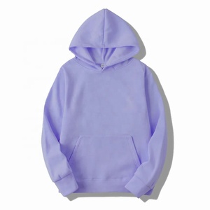Sweat-shirt à capuche unisexe bleu ciel de qualité supérieure en molleton de coton avec poche kangourou, style décontracté streetwear, fabricant OEM ODM - Product Image 5