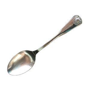 Cuillère à couverts de luxe en acier inoxydable avec finition polie en argent, parfaite pour un mariage élégant, une cuisine raffinée et de la vaisselle de qualité supérieure - Product Image 1