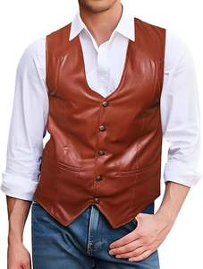 Chaussures décontractées pour hommes, tendance et stylées, à boutons-pression, doublure en maille, en cuir véritable de mouton et de vache, pour la ville, le club et la conduite. - Product Image 3