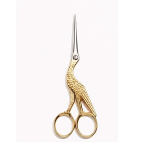 Gold Metal Scissor For Cutting Fabric Paper <b>Plastic</b> <b>Sheet</b> And Other Materials With Sharp Smooth Blade - Product Image 6