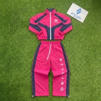 Ensembles brodés personnalisés pour hommes, ensembles coupe-vent en nylon Y2K à fermeture éclair pour l'été, ensembles deux pièces unisexes, survêtements pour hommes