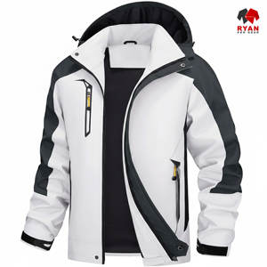 Veste softshell personnalisée Ryan Pro Gear pour homme, fermeture éclair, logo personnalisé, col à capuche - Product Image 6