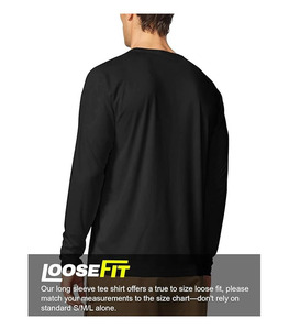 Sweat-shirt d'hiver à manches longues pour homme, 100 % coton molletonné, respirant et à séchage rapide, uni avec poche, idéal pour les entraînements en extérieur - Product Image 2