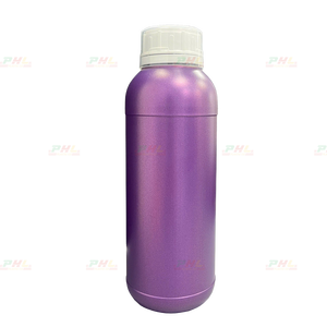 Vietnam Cylinder Shaped <b>Plastic</b> Bottles HDPE/COEX 1000mL 50mm Screw <b>Cap</b> With Metallic-Effect Seal Metallic-Effect Colored Bottle - Product Image 3