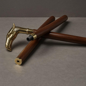 Bastón de Madera con Cabeza de Águila Tallada, Bastón Decorativo de Madera para Hombres y Mujeres, Estilo Vintage - Product Image 4