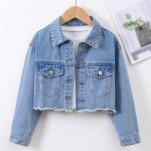 Vestes en jean pour femmes, designs personnalisés, coupe classique décontractée, denim extensible, fabrication directe en usine - Product Image 1