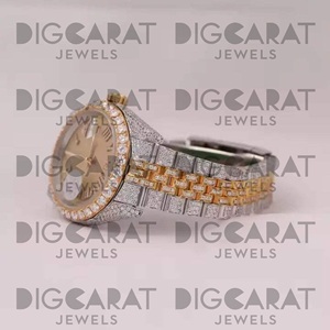 Reloj de Diamantes de Buena Calidad, Reloj de Moda Duradero para Viajes y Uso al Aire Libre, Disponible para Suministro Mundial - Product Image 2