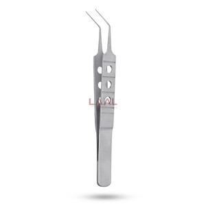 Pinzas de Sutura Microfénsterizadas de Acero Inoxidable para Cirugía Oftálmica, Instrumento Quirúrgico Ocular a Precio Mayorista - Product Image 1