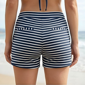 Short de bain durable pour femme, idéal pour le multisport, avec tissu extensible doux au toucher, écologique, pour le surf et le kayak - Product Image 2