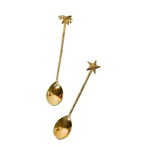 Cuchara de Té de Metal para Restaurante, Cuchara de Café de Acero Inoxidable, Cuchara de Azúcar, Cuchara de Postre, Servicio de Cocina y Comedor - Product Image 2