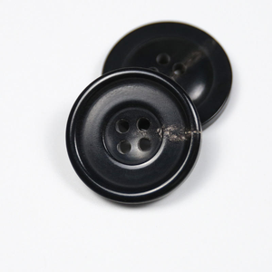 Natural 24L 32L 36L Free Size Buffalo Ox Horn Buttons Coats Clothing Accessories Wholesale Price - Product Image 1