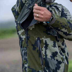 Veste de chasse camouflage imperméable pour homme, veste tactique softshell coupe-vent, veste de randonnée d'extérieur respirante, vêtement à capuche camouflage - Product Image 3
