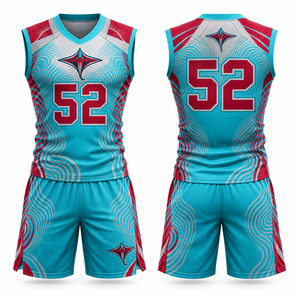 Ensemble maillot et short de basketball personnalisable – Matière souple, coutures lisses, tenue de joueur, entraînement fitness, logo personnalisé - Product Image 4