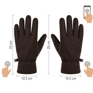 Winter <b>Gloves</b> Touch Screen Windproof <b>Waterproof</b> Thermal <b>Gloves</b> <b>for</b> Men <b>Women</b> Customizable Smooth Texture - Product Image 5