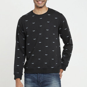 Team <b>Builder</b> Custom Printed Crew Neck Sweatshirt 100% Cotton Fleece Long Sleeve Pullover Vintage Regular Fit Anti-shrink OEM ODM - Product Image 1
