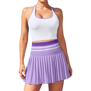 Women’s Sleeveless Tank and Skort Set for Pickleball Pickleball Clothing Set for Women Tank Top with Skort - Product Image 1