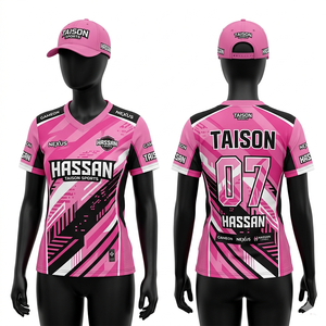 Jersey Deportivo para Mujer, Premium, 180 GSM, Tela de Poliéster Interlock, Transpirable, Diseño con Paneles Azul Grisáceo, Sublimación, Impresión de Logotipo Personalizado - Product Image 6