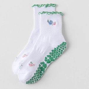 OEM ODM Custom Logo Cotton Pilates Grip <b>Socks</b> Yoga Embroidery Anti-Slip Grippy Non-slip Pilates <b>Socks</b> Ballet Thick With Logo - Product Image 1