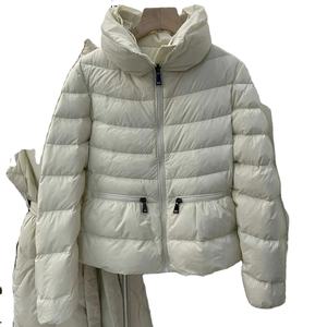 Nuevos abrigos de plumón, chaqueta acolchada para mujer, prendas de vestir exteriores elegantes informales simples, chaquetas cortas gruesas y cálidas con cuello levantado - Product Image 5