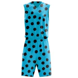 Uniforme de Baloncesto Personalizado con Logotipo y Estilo, Superventas, Unisex, Tallas Grandes, Sublimado, Transpirable y que Absorbe la Humedad - Product Image 1