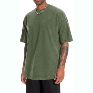 Toutes les tailles et couleurs disponibles T-shirt à manches courtes pour homme - Style streetwear 100% coton Séchage rapide et écologique Mode estivale - Product Image 3