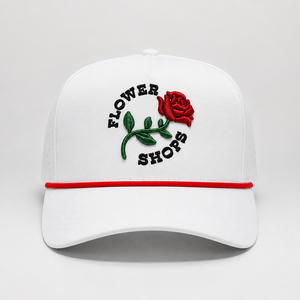 Gorra deportiva de 5 paneles de alta calidad, gorras de camionero, logotipo bordado 3D personalizado, gorra perforada cortada con láser, moda para exteriores/informal - Product Image 1