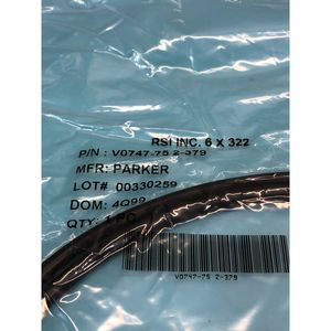 PARKER V0747-75 O-RING 2-379, 2-379V747-75 - Equipo y Piezas de Semiconductores de Confianza de Marca Global - Product Image 1