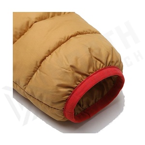 Hooded Quilted Waterproof <b>Bubble</b> Jacket Black Full Sleeve Winter Windproof Cotton Shell Knitted Fabric Polyester Filling Stand - Product Image 6
