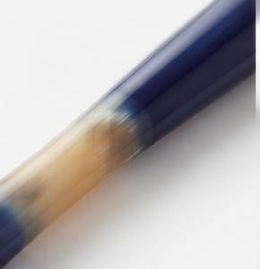 Ensemble de cuillères et fourchettes minimalistes avec manches bleues, ustensiles de service pour la table et les mariages - Product Image 3