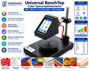 Espectrofotómetro de Color Universal de Sobremesa Sensegood, 400-700nm, Resolución de 1nm, Analizador de Color de Precisión Industrial CIE Lab - Product Image 5