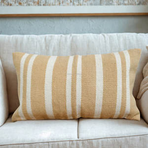 Funda de Cojín Tejida con Patrón de Espiga y Rayas, Funda Decorativa de Lujo para Cojín Lumbar para Sofá y Sala de Estar - Product Image 4
