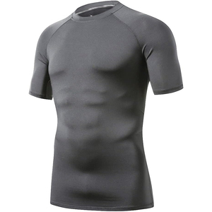 Premium Quality Half Sleeve Rash Guard Lightweight <b>Athletic</b> Sportswear Manufacturer Wholesale Supply - Product Image 4