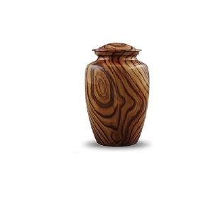 Urna funeraria de madera hecha a mano, urna de madera maciza para cenizas, urna conmemorativa de madera, urna funeraria ecológica, urna para cenizas de adultos. - Product Image 1