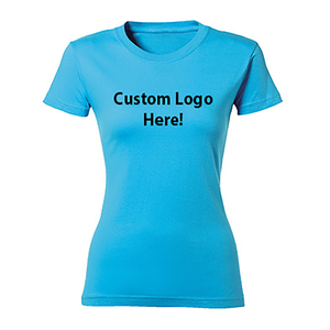 Camisetas Personalizadas Transpirables con Cuello Redondo para Mujer, Estilo Urbano, Etiqueta OEM, Impresión de Logotipo Privado, Camisetas Lisas al por Mayor - Product Image 5