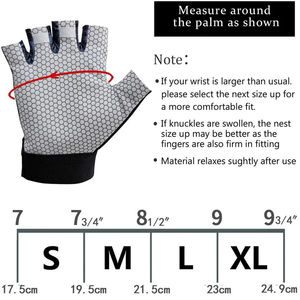 Guantes de Pesca sin Dedos UPF50+ de Spandex para Hombre y Mujer, Guantes de Buceo Deportivos Acuáticos Sintéticos de Alta Calidad - Product Image 4