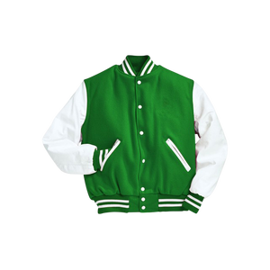 Vestes universitaires personnalisées de style vintage 100% laine avec patchs en chenille, séchage rapide et respirantes, OEM ODM pour les équipes et les écoles - Product Image 2