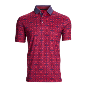 Chemise Homme Rose Clair à Manches Courtes avec Logo sur le Devant, Tissu Tricoté, Style Décontracté, Coupe Classique, 100% Polyester, Séchage Rapide, Respirant - Product Image 3