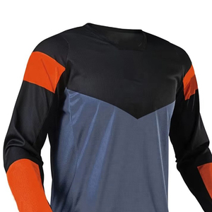Maillot de motocross personnalisé sublimé coupe-vent respirant unisexe pour adultes à manches longues VTT - Product Image 5